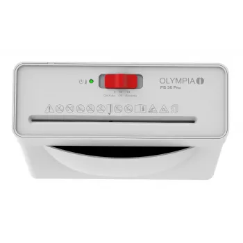 Paberihundi Olympia PS 36 Pro — ribapurustus, 8 L korv, 72 dB, valge