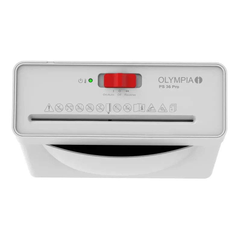 Paberihundi Olympia PS 36 Pro — ribapurustus, 8 L korv, 72 dB, valge