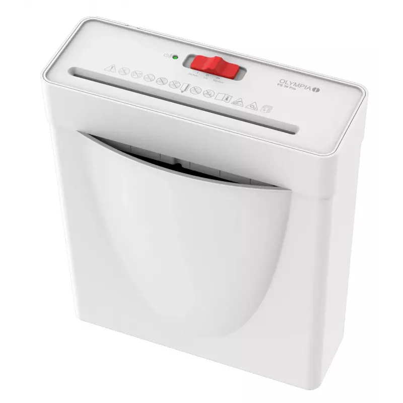 Paberihundi Olympia PS 36 Pro — ribapurustus, 8 L korv, 72 dB, valge