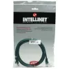Intellinet võrguparanduskaabel, Cat5e, 7,5 m, roheline, CCA, U/UTP, PVC, RJ45, kullatud kontaktid, haakumisvastane, kaitsmega, eluaegne garantii