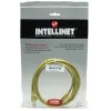 Intellinet võrgukaabel, Cat5e, 7,5 m, kollane, CCA, U/UTP, PVC, RJ45, kullatud kontaktid, takerdumisvastane, kaitsemuhviga, eluaegne garantii