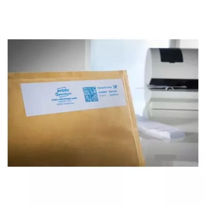 Isekleepuv silt Ristkülik AVERY 3434