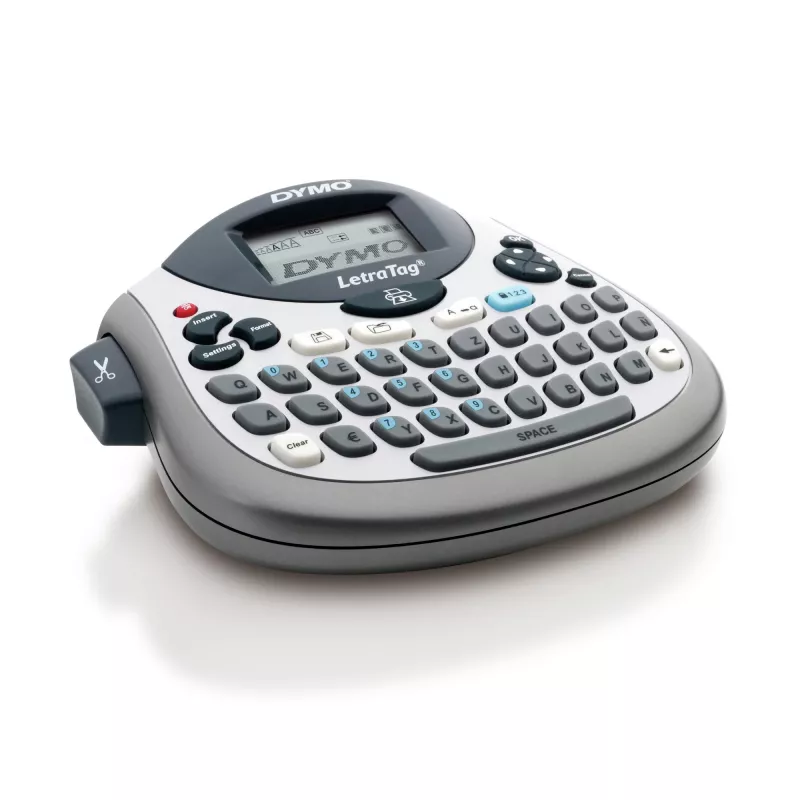 DYMO LetraTag ® 100T - Sildimarker QWZ, QWERTZ, otse-termo / termoülekanne, Hall