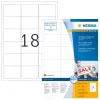 Eemaldatavad sildid HERMA A4 63,5x46,6 mm 1800 tk