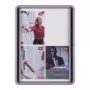 Nobo Premium Plus magnetiline lukustatav teadetetahvel hingedega uksel 6xA4