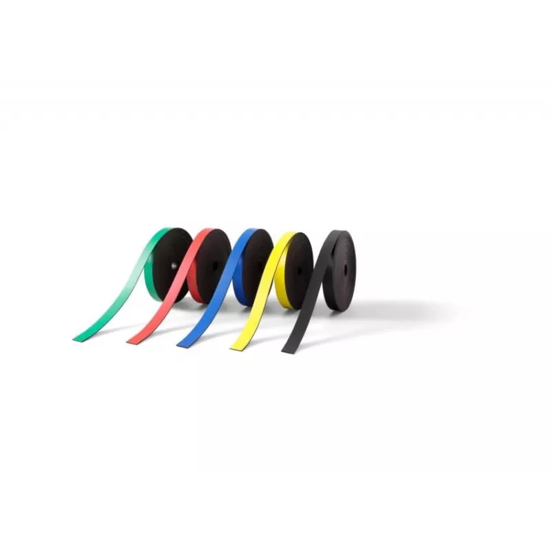 Nobo Whiteboard Magnetic Tape 10mm x 5m, Must, 10 mm, 1 tk