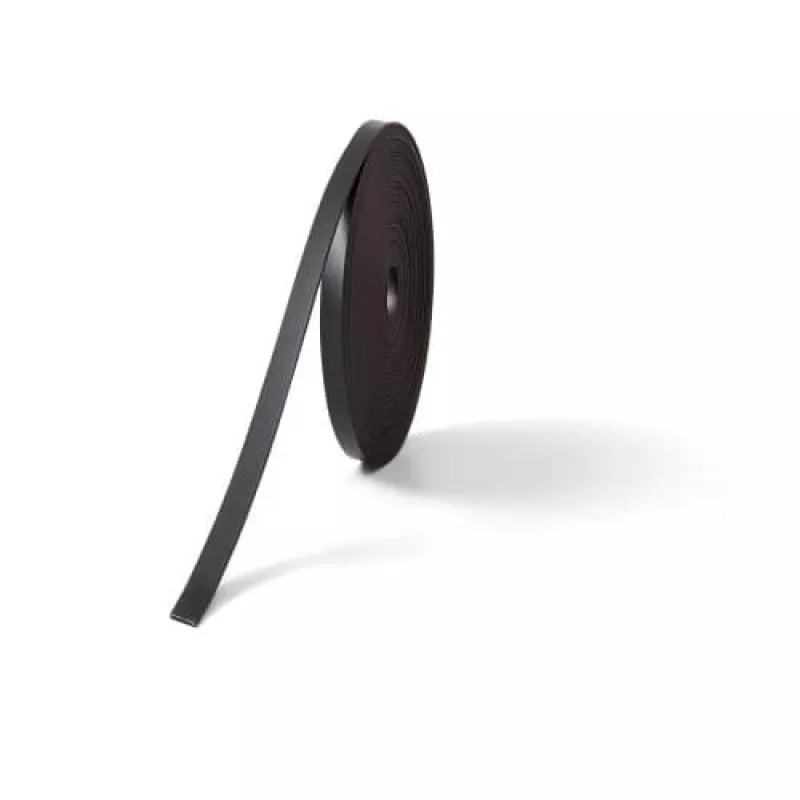 Nobo Whiteboard Magnetic Tape 10mm x 5m, Must, 10 mm, 1 tk