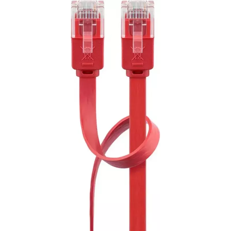 Goobay CAT 6 lame patch-kaabel U/UTP punane 2 m