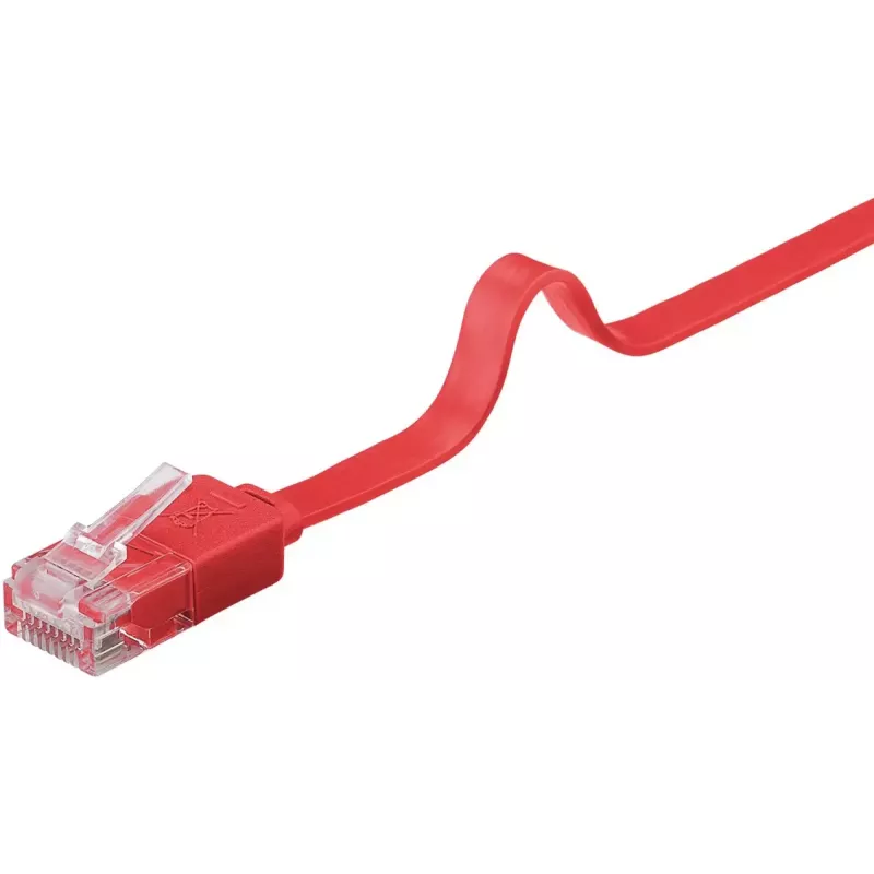 Goobay CAT 6 lame patch-kaabel U/UTP punane 2 m