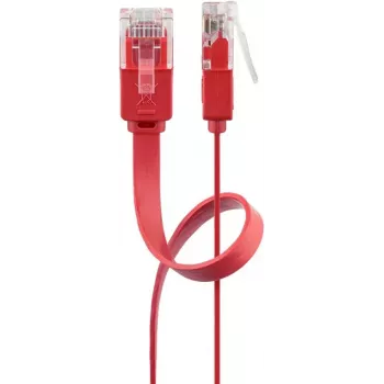 Goobay CAT 6 lame patch-kaabel U/UTP punane 2 m