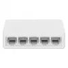 Manhattan 5-pordine kiire Etherneti kommutaator, plastist, kolmeaastane garantii, karbis