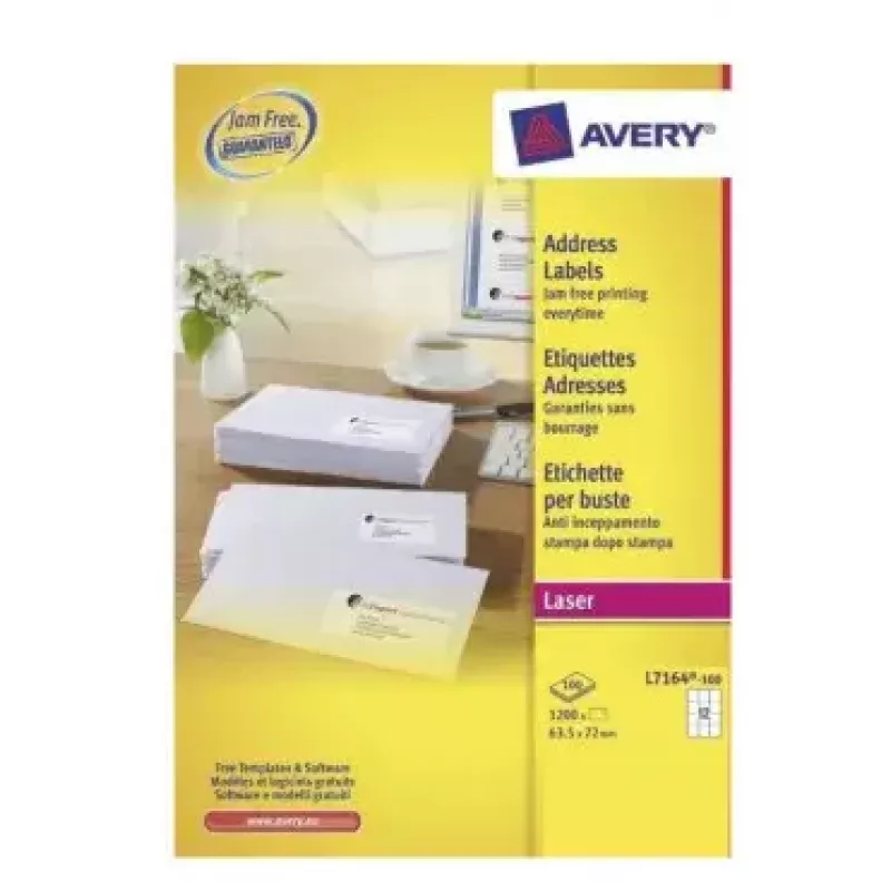 Isekleepuv silt Avery L7164-100