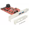 Liidesekaart DeLOCK 89389 Sisemine SATA USB 3.2 Gen 1