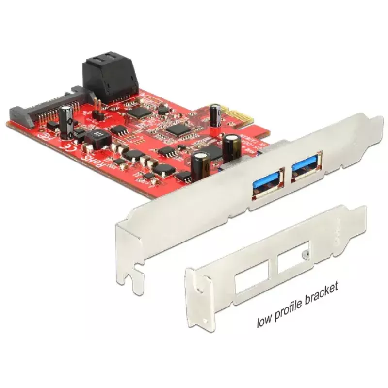 Liidesekaart DeLOCK 89389 Sisemine SATA USB 3.2 Gen 1