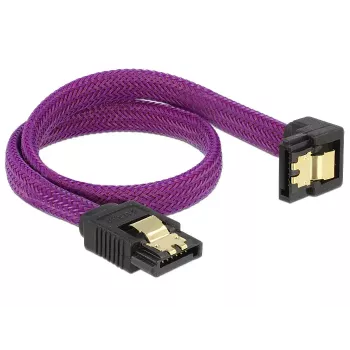 SATA-kaabel DeLOCK 83695 0,3 m lilla