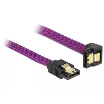 SATA-kaabel DeLOCK 83695 0,3 m lilla