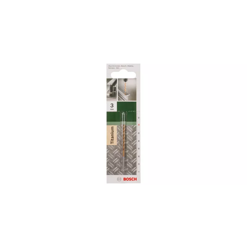 Puuritera Bosch 2609255092 3 mm läbimõõt 61 mm pikkus