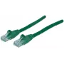 Intellineti võrguparanduskaabel, Cat6, 20 m, roheline, CCA, U/UTP, PVC, RJ45, kullatud kontaktid, haakumisvastane, kaitsekattega, eluaegne garantii
