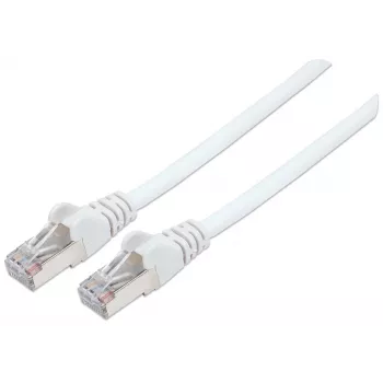 Intellineti võrguparanduskaabel, Cat6, 30m, valge, vask, S/FTP, LSOH / LSZH, PVC, RJ45, kullatud kontaktid, haardumiskindel, kaitsekummiga, eluaegne garantii