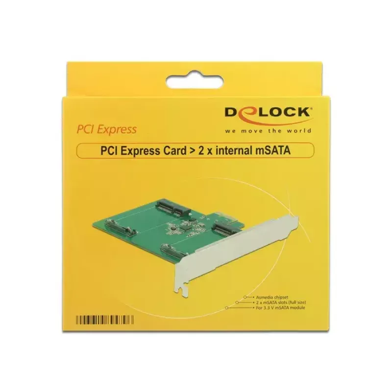 Sisemine mSATA adapter DeLOCK 89479