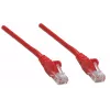 Intellinet võrguparanduskaabel, Cat5e, 1,5 m, punane, CCA, U/UTP, PVC, RJ45, kullatud kontaktid, tõmblukuta, saapaga, eluaegne garantii