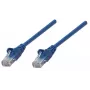 Intellineti võrguparanduskaabel, Cat5e, 1,5 m, sinine, CCA, U/UTP, PVC, RJ45, kullatud kontaktid, tõmbumatu, kaitsemuhviga, eluaegne garantii