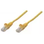 Intellinet võrguparanduskaabel, Cat5e, 1,5 m, kollane, CCA, U/UTP, PVC, RJ45, kullatud kontaktidega, takerdumisvastane, saapaga, eluaegne garantii