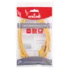Intellinet võrguparanduskaabel, Cat5e, 1,5 m, kollane, CCA, U/UTP, PVC, RJ45, kullatud kontaktidega, takerdumisvastane, saapaga, eluaegne garantii