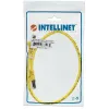 Intellinet võrk patch-kaabel, Cat6A, 15m, Kollane, Vask, S/FTP, LSOH / LSZH, PVC, RJ45, Kullatud kontaktid, Haakumisvastane, Kaitsemansetiga, Eluaegne garantii