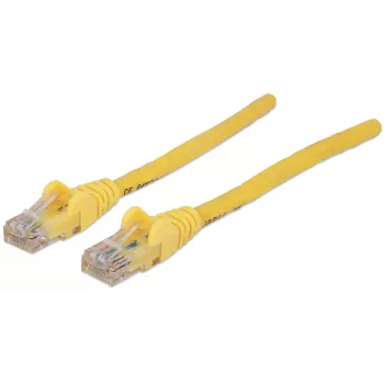 Intellinet võrgukaabel, Cat6A, 30 m, kollane, vask, S/FTP, LSOH/LSZH, PVC, RJ45, kullatud kontaktid, takerdumisvastane, kaitsemuhviga, eluaegne garantii