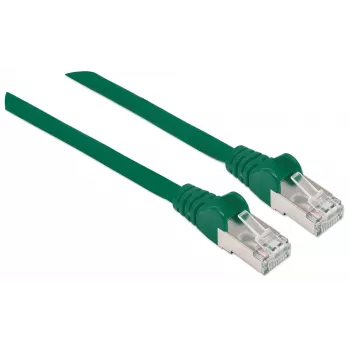 Intellinet võrgukaabel, Cat6A, 30m, roheline, vask, S/FTP, LSOH / LSZH, PVC, RJ45, kullatud kontaktid, tõmbetõkestus, kaablikaitse, eluaegne garantii