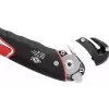 Utility knife WEDO 78 855 Must Punane Hõbedane