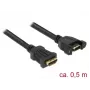 HDMI-kaabel DeLOCK 85465 0,5 m
