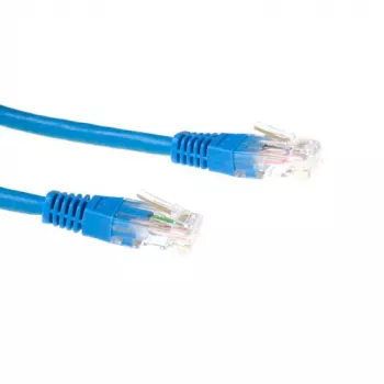 ACT sinine 7 meetrit LSZH U/UTP CAT6 patch-kaabel RJ45 pistikutega