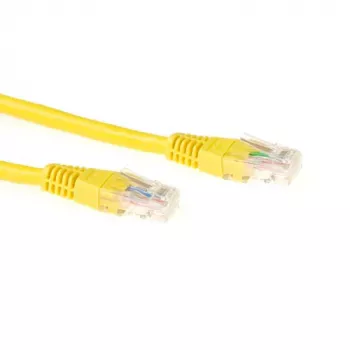 ACT kollane 7 meter LSZH U/UTP CAT6 patch-kaabel with RJ45 connectors