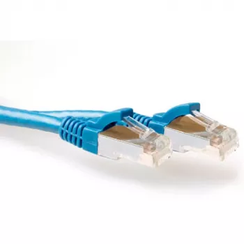 ACT sinine 25 meetri SFTP CAT6A ühenduskaabel takistustega RJ45 pistikutega