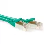 ACT roheline 20 meetri pikkune SFTP CAT6A patch-kaabel takistusega RJ45 pistikutega