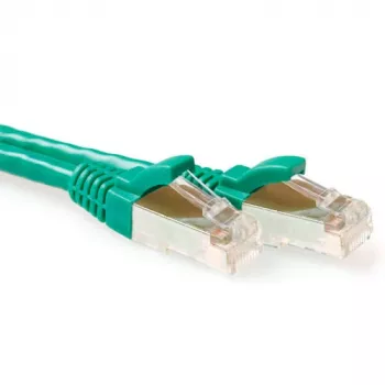 ACT roheline 30 meetri SFTP CAT6A harukontaktita pistikutega RJ45 paigalduskaabel