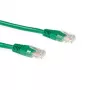ACT roheline 0,25 m U/UTP CAT6 RJ45 ühenduskaabel