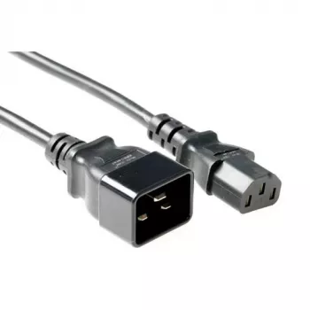 Toitekaabel ACT Powercord C13 - C20 must 2 m