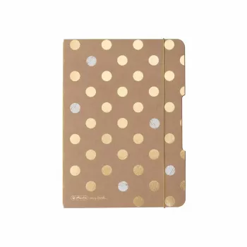 Kirjutusmärkmik Herlitz Pure Glam A5 40 lehte kuldne