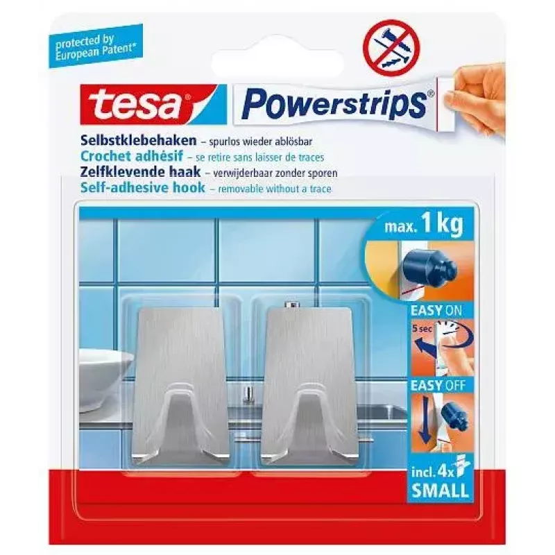 Käterätikonks TESA 57066-00000 Metallik Indoor 2 tk
