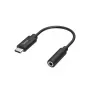 Hama 00200318 mobiiltelefonikaabel Must USB C 3.5mm
