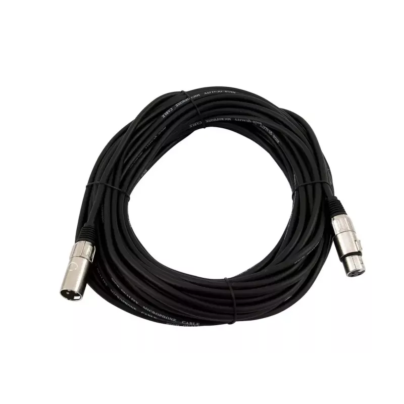 Audio kaabel Omnitronic 30220595 30 m XLR (3-pin) Must