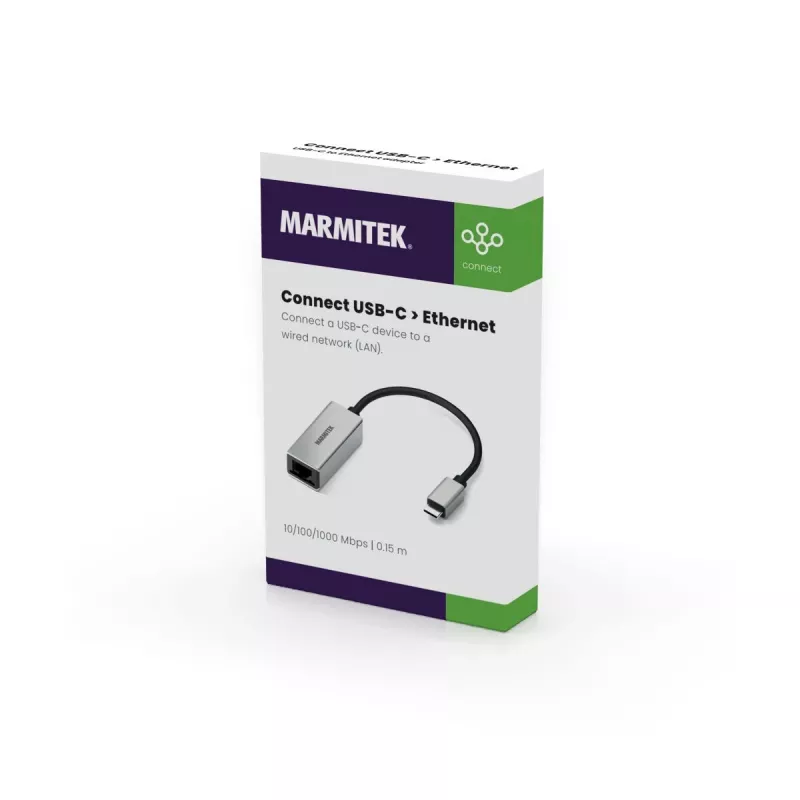 Marmitek Connect USB-C Etherneti adapter 8373