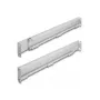 Paigaldusklamber DeLOCK 19 tolli reguleeritava pikkusega 368–600 mm hall 2 tk
