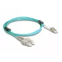 DeLOCK fiiberoptiline kaabel LC Duplex to SC Duplex OM3 2m