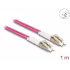 DeLOCK fiiberoptiline kaabel LC Duplex LC Duplex OM4 1 m