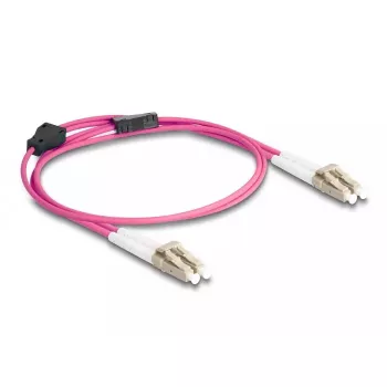 DeLOCK fiiberoptiline kaabel LC Duplex LC Duplex OM4 1 m