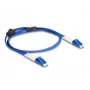 DeLOCK fiiberoptiline kaabel LC Duplex kuni LC Duplex OS2 1m